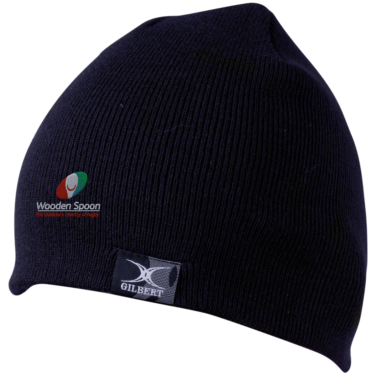 gilbert-rugby-wooden-spoon-beanie-hat-navy-adulto image 1