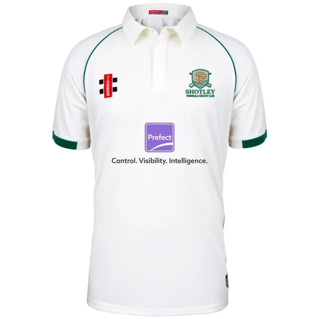 gray-nicolls-shotley-peninsula-cc-senior-matrix-v2-maglia-s-s-avorio-verde image 1