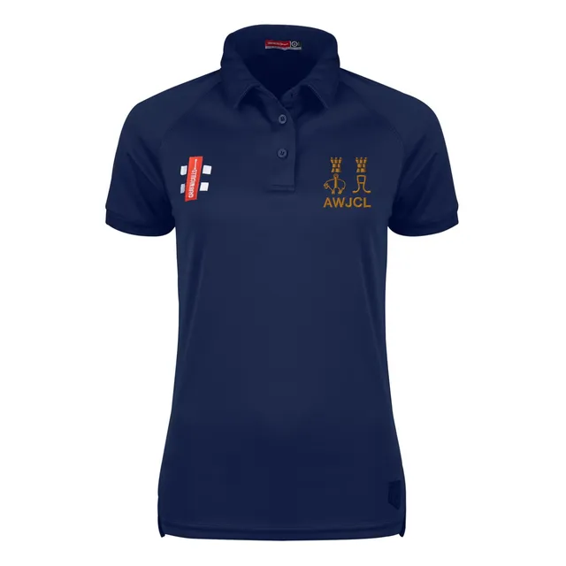 gray-nicolls-matrix-v2-polo-s-s-donna-navy-aire-wharfe-junior-cl image 1