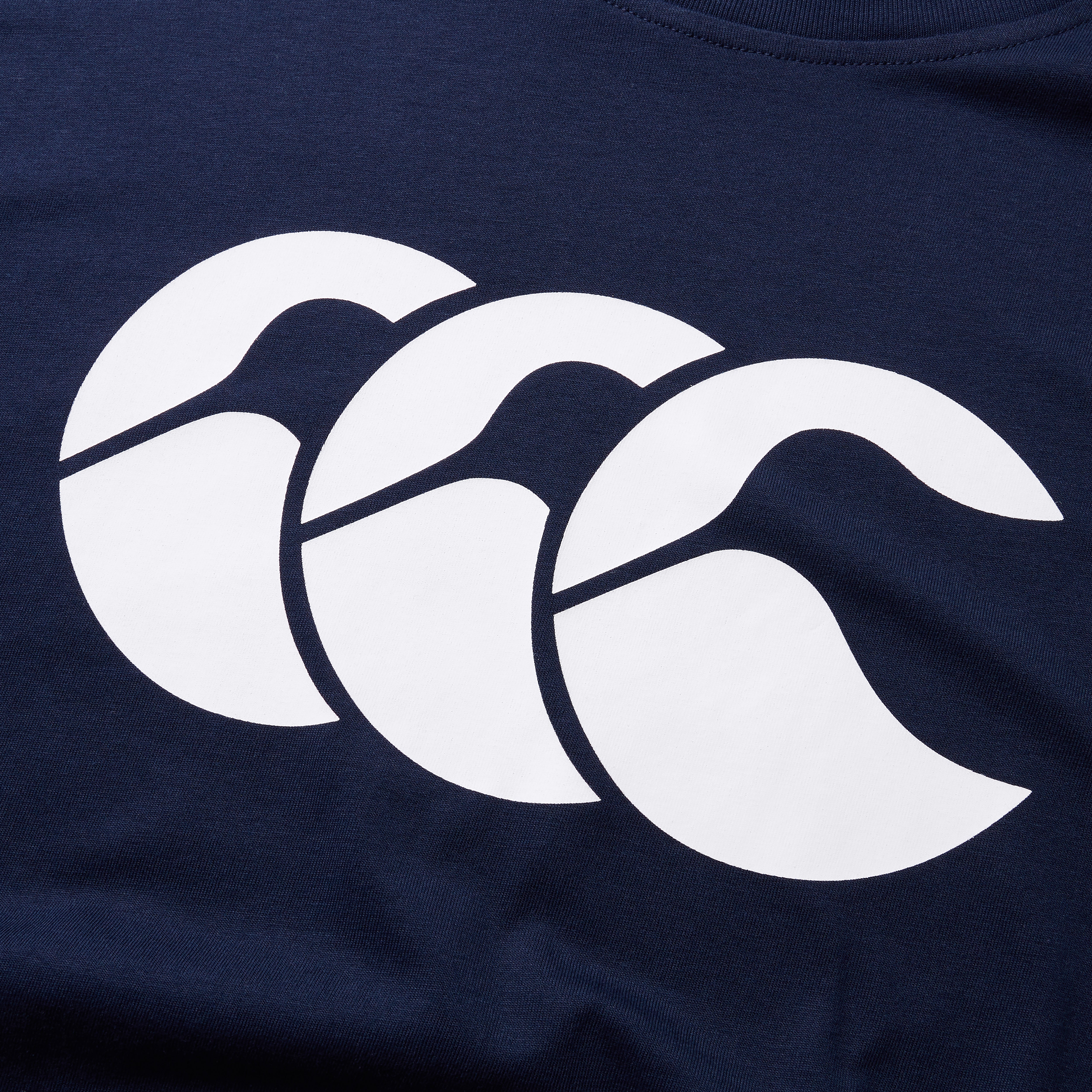 canterbury-ccc-cotton-logo-tee-maglietta-lifestyle-uomo-blu-navy image 4