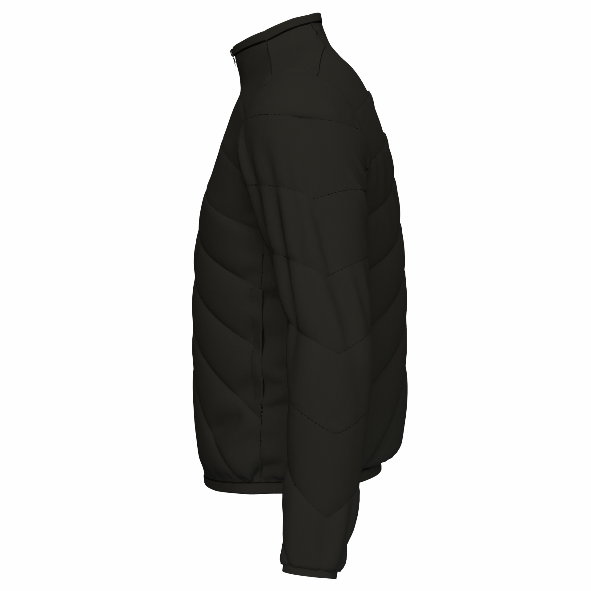 grays-performance-giacca-full-zip-trapuntata-nera-navy-2025 image 6