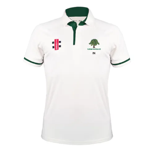 gray-nicolls-cobham-avorians-cc-pro-performance-v3-maglia-s-s-senior-avorio-verd image 1