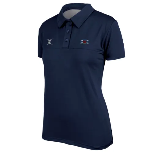gilbert-rugby-murrayfield-wanderers-fc-polo-pro-ladies-blu-navy-scuro image 1