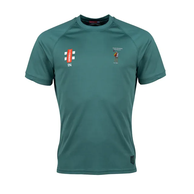 gray-nicolls-matrix-v2-t-shirt-manica-corta-senior-green-great-missenden-pelican image 1