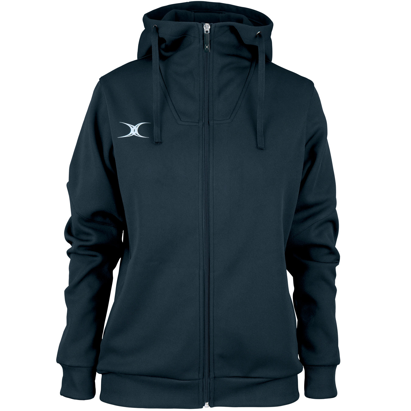 gilbert-rugby-pro-felpa-con-cappuccio-full-zip-donna image 4