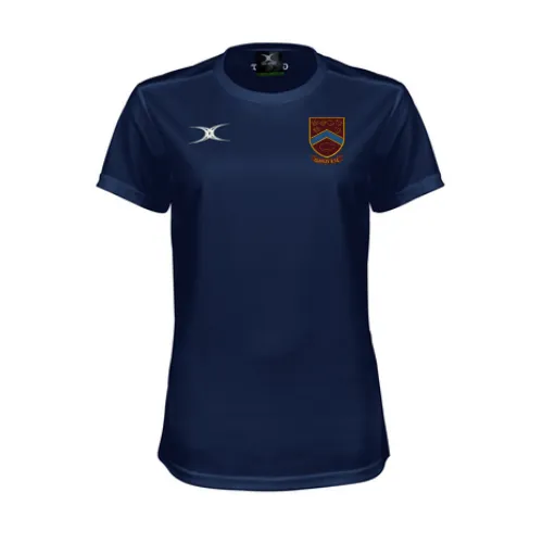 gilbert-rugby-photon-ii-t-shirt-donna-crawley-rfc-blu-navy-manica-corta image 1