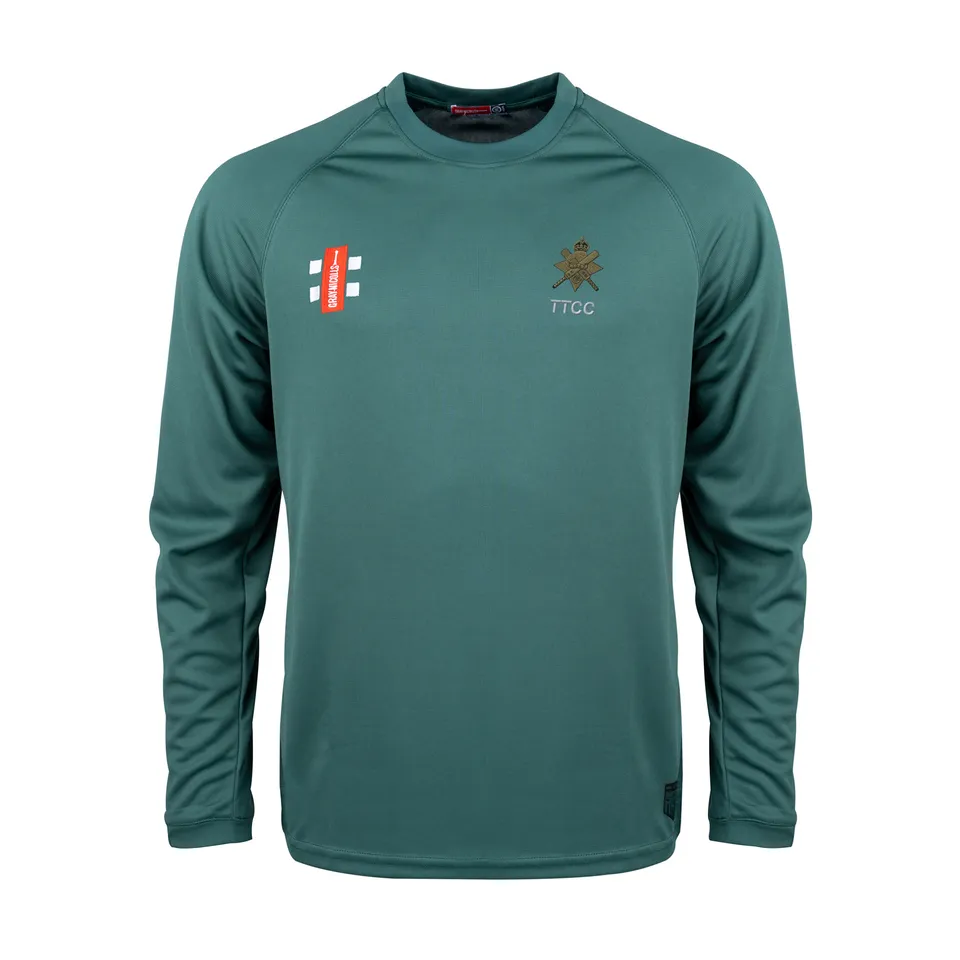 gray-nicolls-tothill-taverners-cc-matrix-v2-maglia-manica-lunga-senior-verde image 1