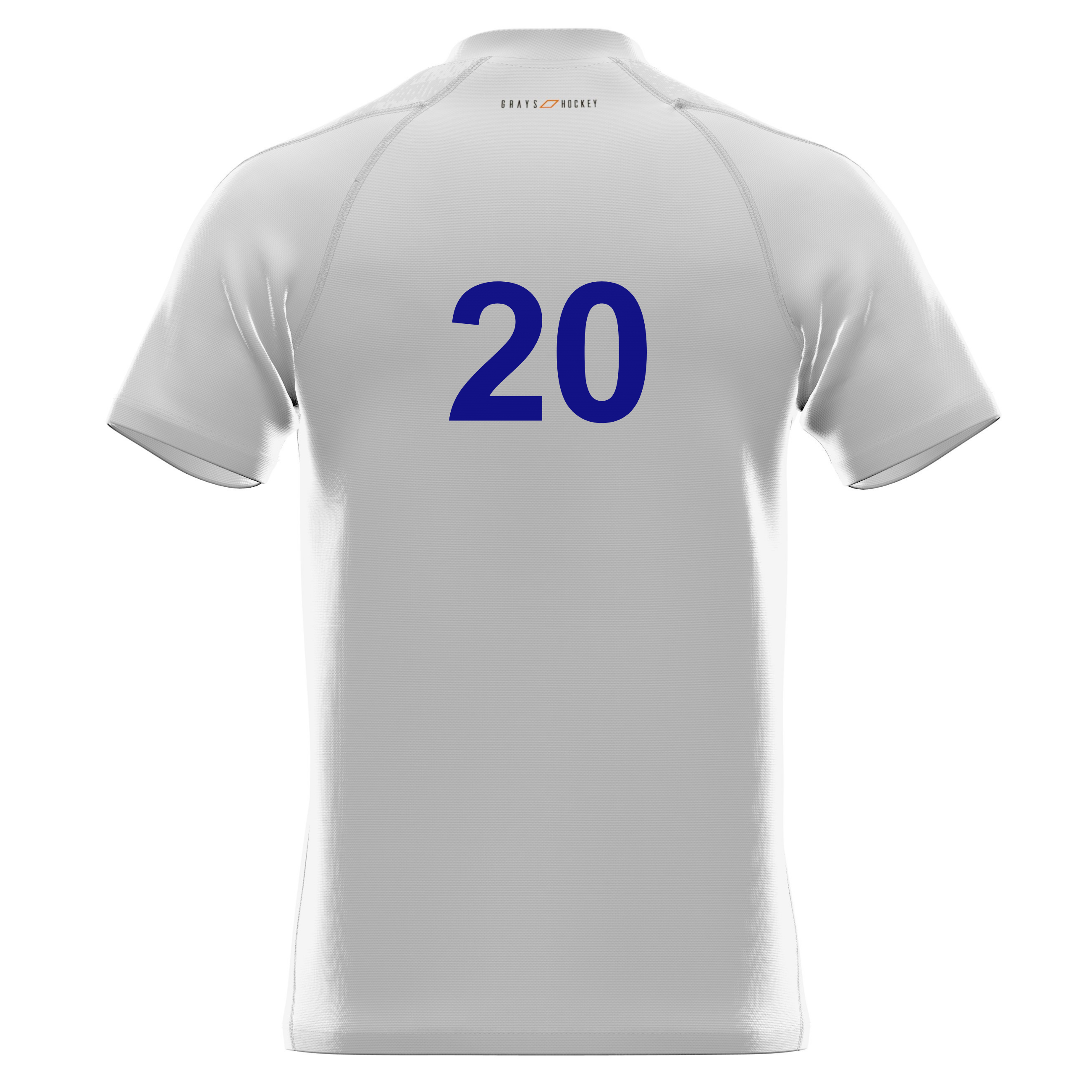 grays-edinburgh-hc-maglia-gts-manica-corta-uomo-bianca image 2