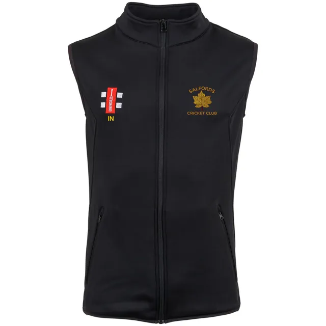 gray-nicolls-storm-gilet-pile-smacanicato-salfords-cc-adulto-nero image 1