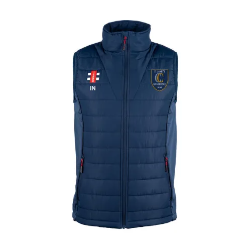 gray-nicolls-pro-performance-smanicato-bodywarmer-cricket-senior-dark-navy-st-ja image 1