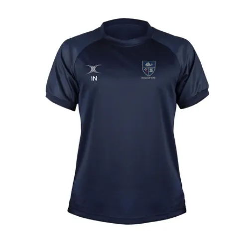 gilbert-rugby-havant-rfc-senior-evo-t-shirt-manica-corta-blu-navy image 1