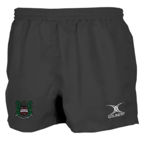 gilbert-rugby-whitby-rfc-saracen-v3-pantaloncini-match-senior-nero image 1