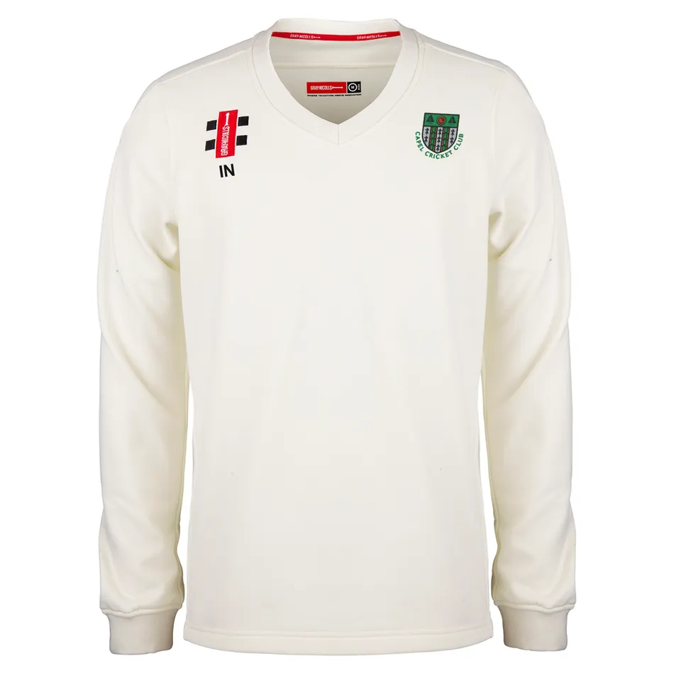 gray-nicolls-capel-cricket-club-surrey-senior-maglione-match-pro-performance-avo image 1