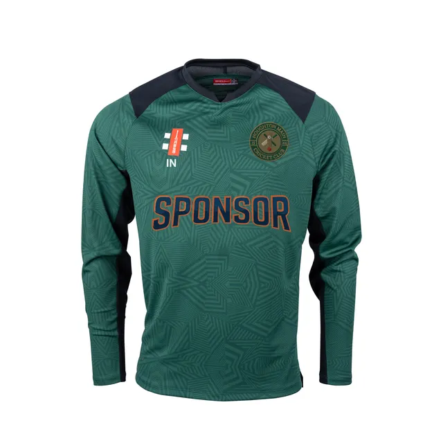 gray-nicolls-houghton-main-cc-senior-maglia-cricket-pro-t20-manica-lunga-verde-n image 1