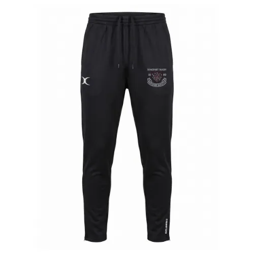 gilbert-rugby-quest-v2-pantaloni-training-senior-somerset-referees-nero image 1
