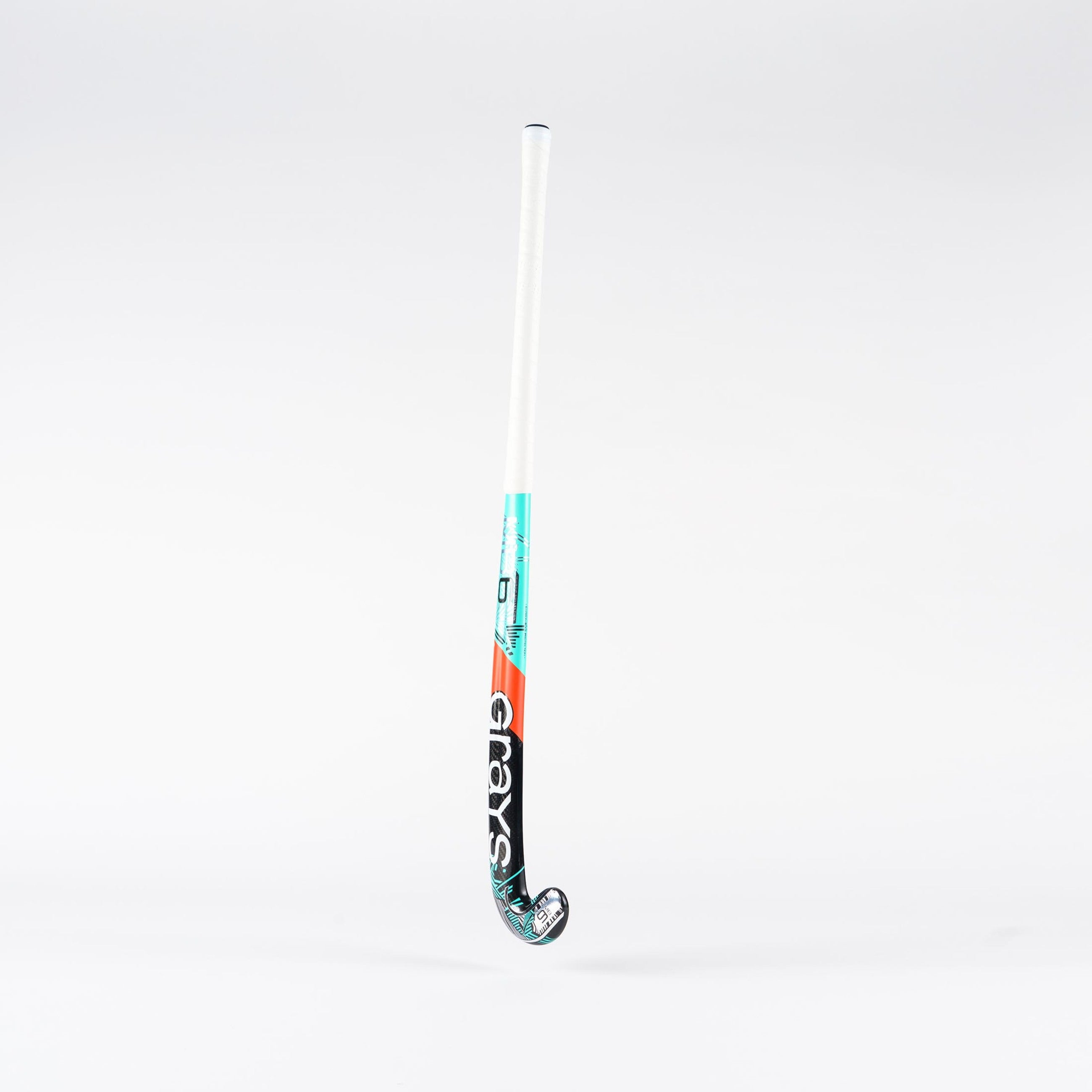 grays-mb6-mazza-hockey-prato-junior-composita-midbow-nero-aqua image 4