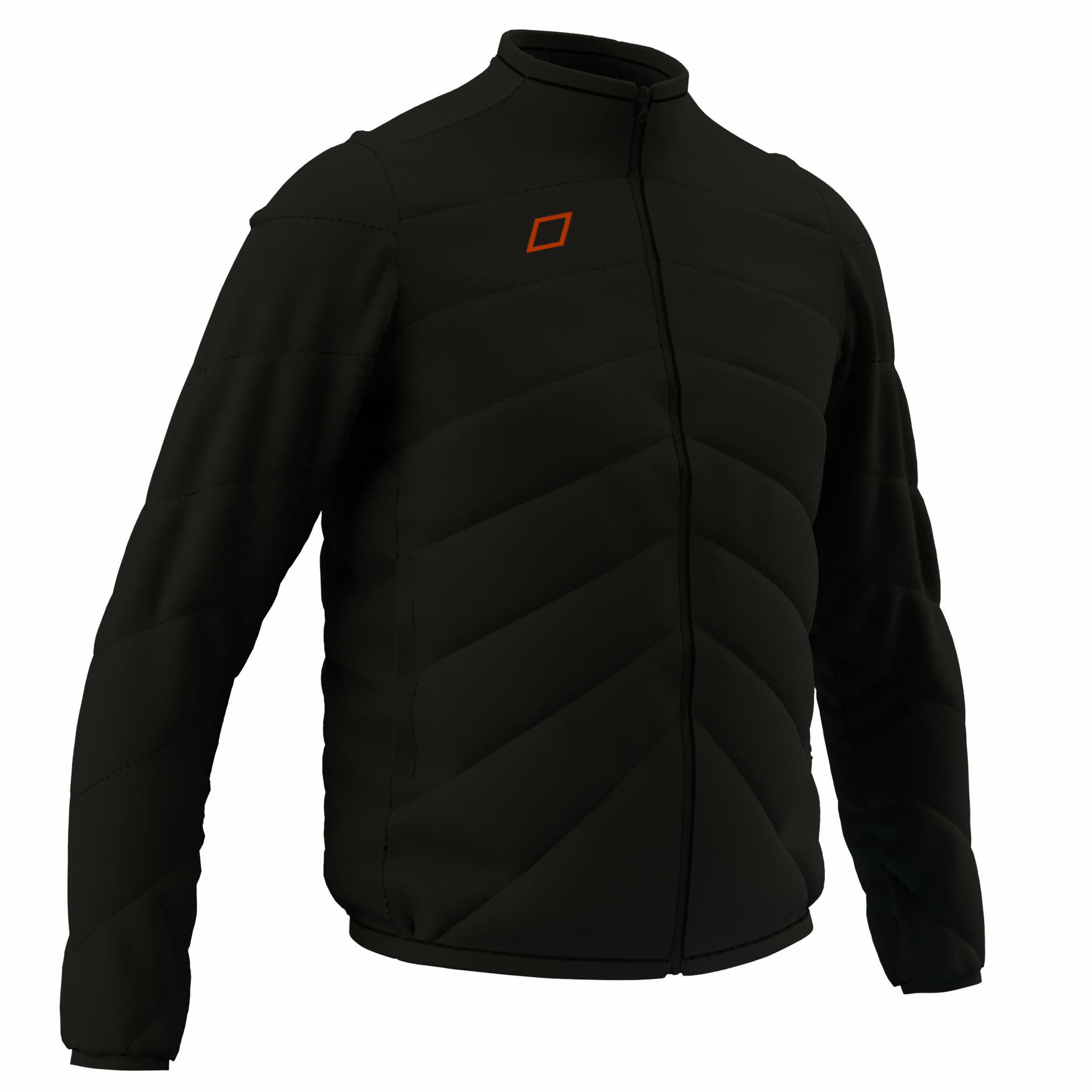 grays-performance-giacca-full-zip-trapuntata-nera-navy-2025 image 4