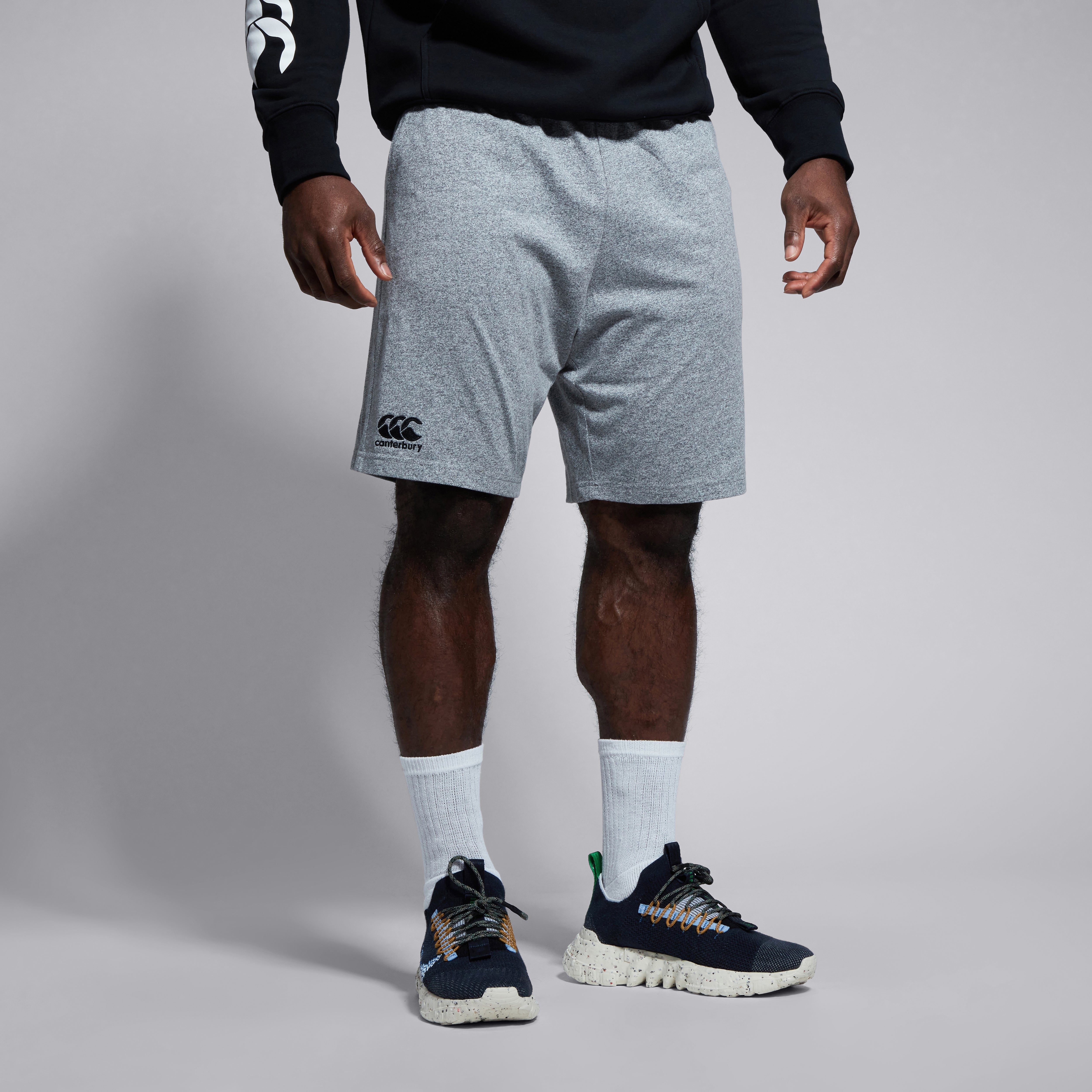 canterbury-cotton-shorts-pantaloncini-uomo-grigio image 1