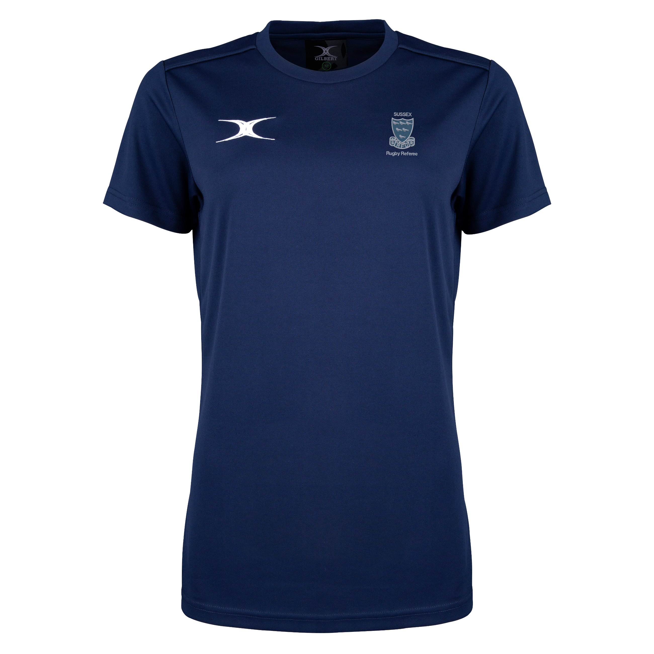 gilbert-rugby-sussex-referees-photon-ii-t-shirt-s-s-senior-blu-navy image 1