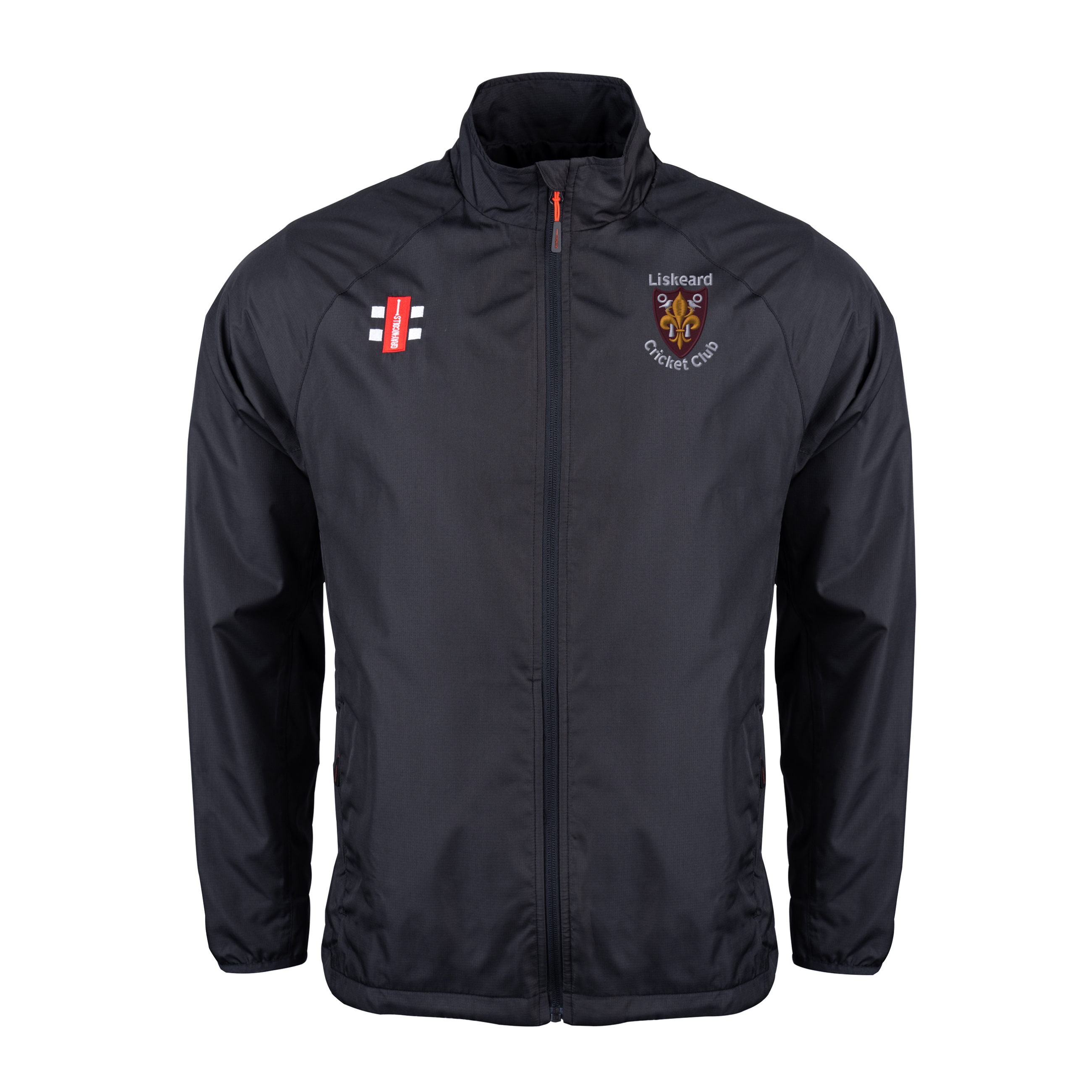 gray-nicolls-liskeard-cc-velocity-giacca-antipioggia-junior-nera image 1