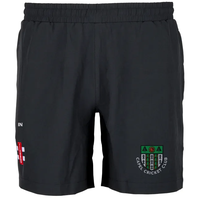 gray-nicolls-velocity-shorts-capel-cricket-club-surrey-senior-nero image 1