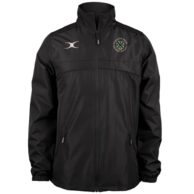 gilbert-rugby-plymouth-rugby-referee-society-photon-giacca-full-zip-nera-senior image 1