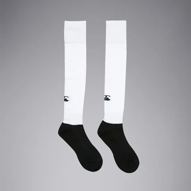 canterbury-unisex-club-sock-white-calzini-rugby-bianchi image 1