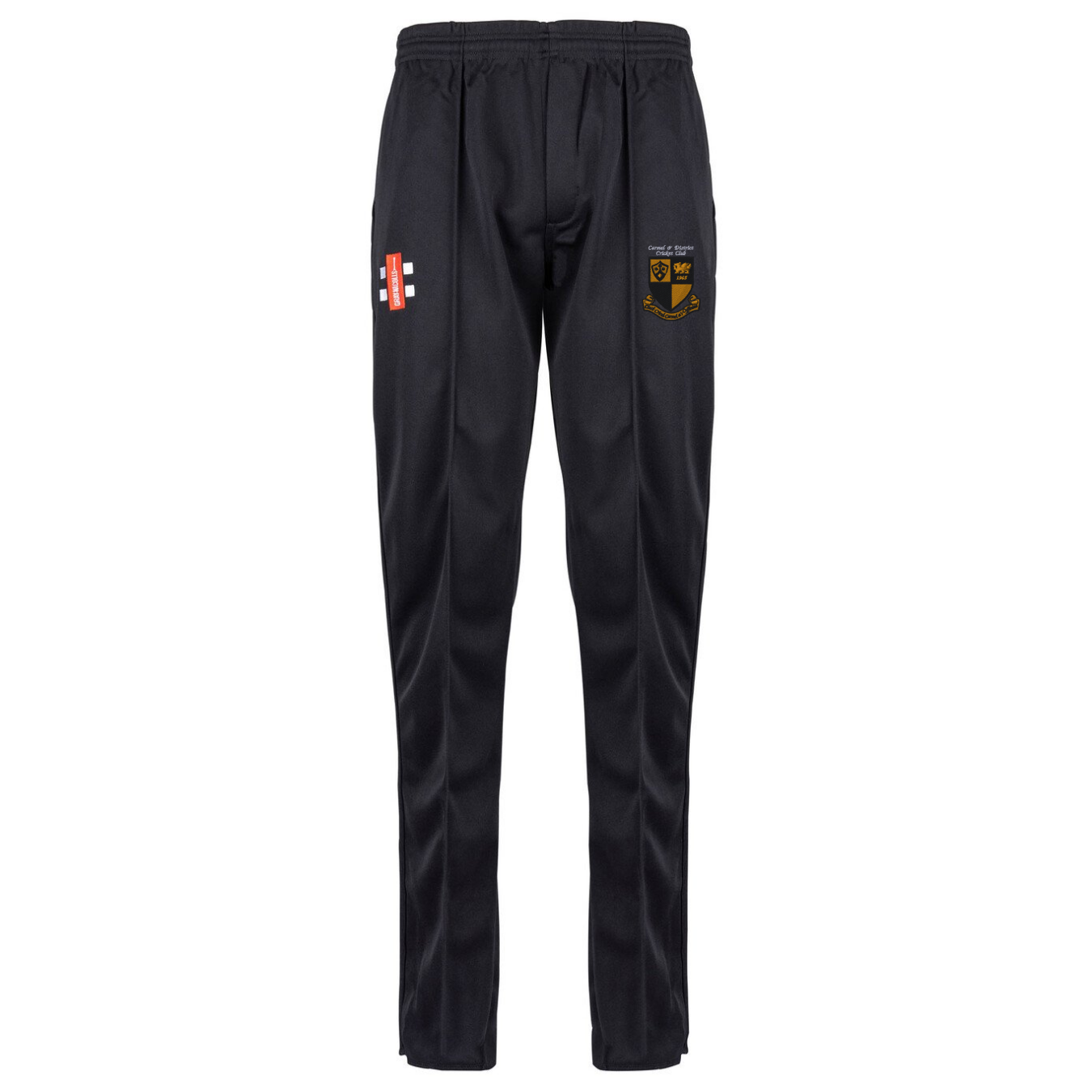 gray-nicolls-matrix-v2-pantaloni-cricket-senior-nero-carmel-and-district-cc image 1