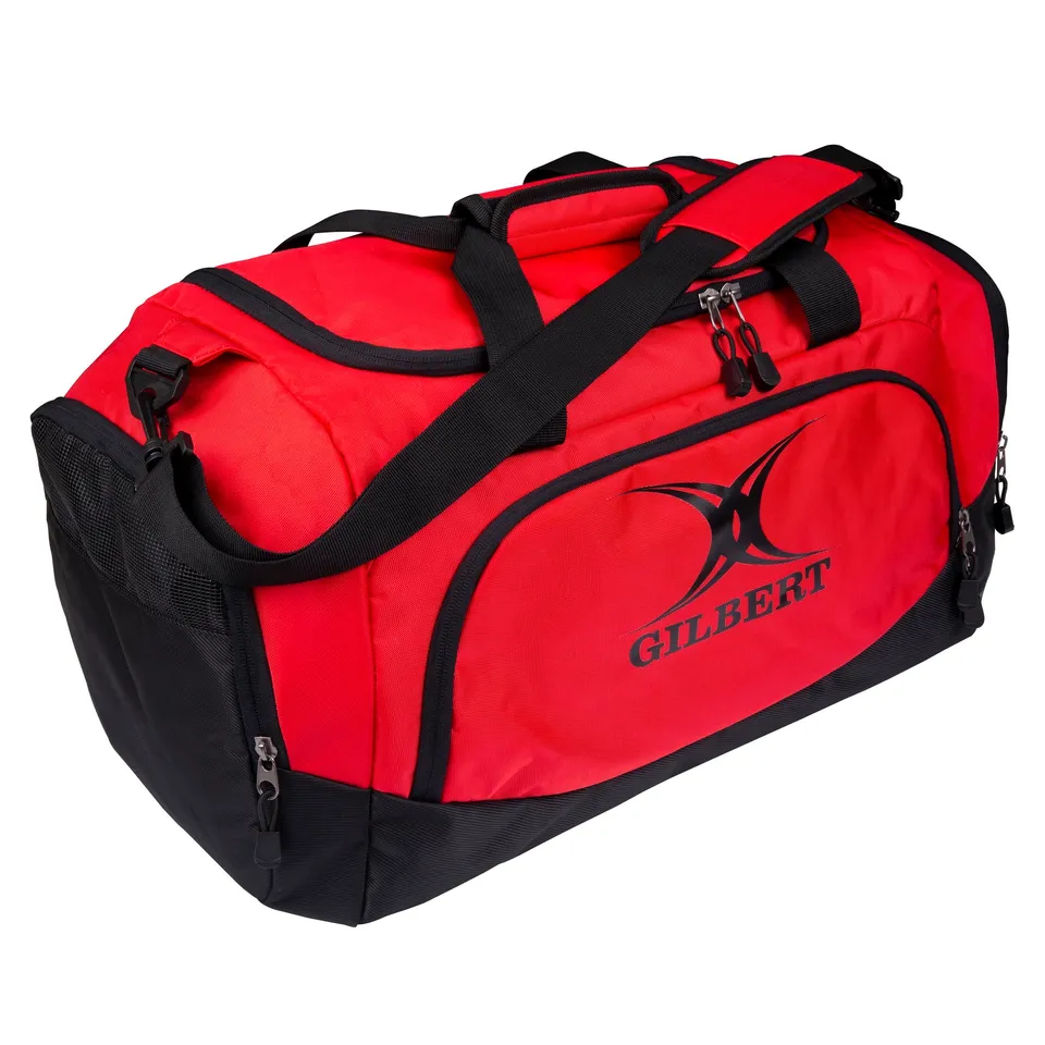 gilbert-rugby-club-v3-player-holdall-army-rugby-union-senior-nero-rosso image 1