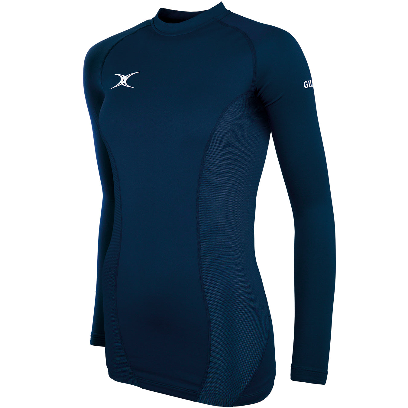 gilbert-rugby-atomic-ii-baselayer-top-termico-donna-nero image 6