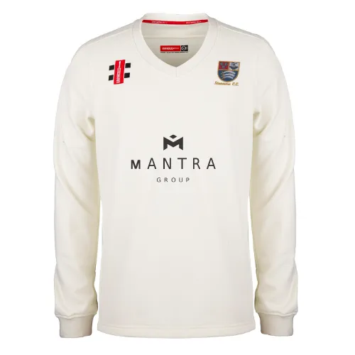 gray-nicolls-stanmore-cc-pro-performance-match-sweater-adulto-avorio image 1