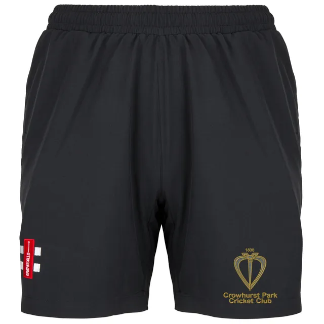 gray-nicolls-crowhurst-park-cc-donna-pantaloncini-velocity-neri image 1