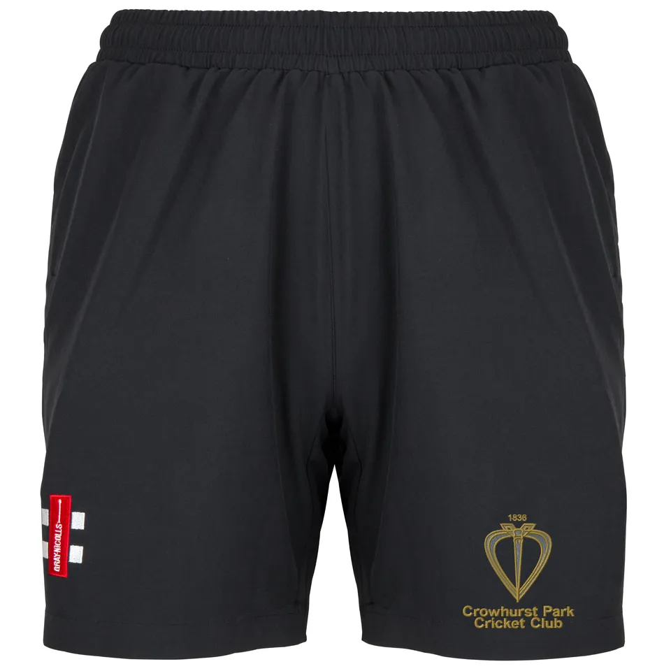 gray-nicolls-crowhurst-park-cc-donna-pantaloncini-velocity-neri image 1
