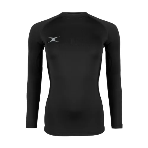 gilbert-rugby-atomic-ii-baselayer-top-donna-felixstowe-rfc-nero image 1