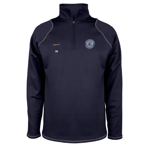 grays-quest-2-pile-1-4-zip-shetland-ha-senior-blu-navy image 1