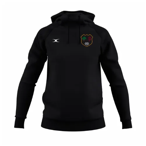 gilbert-rugby-nld-referees-society-gts-felpa-con-cappuccio-donna-nero image 1