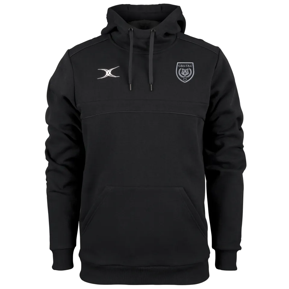 gilbert-rugby-oxford-brooks-trc-photon-felpa-hoodie-uomo-nera image 1