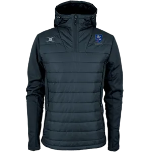 gilbert-rugby-havant-rfc-adult-pro-active-quarter-zip-dark-navy image 1