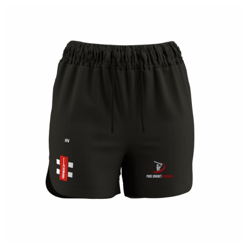 gray-nicolls-gts-pantaloncini-donna-pure-cricket-academy-nero image 1