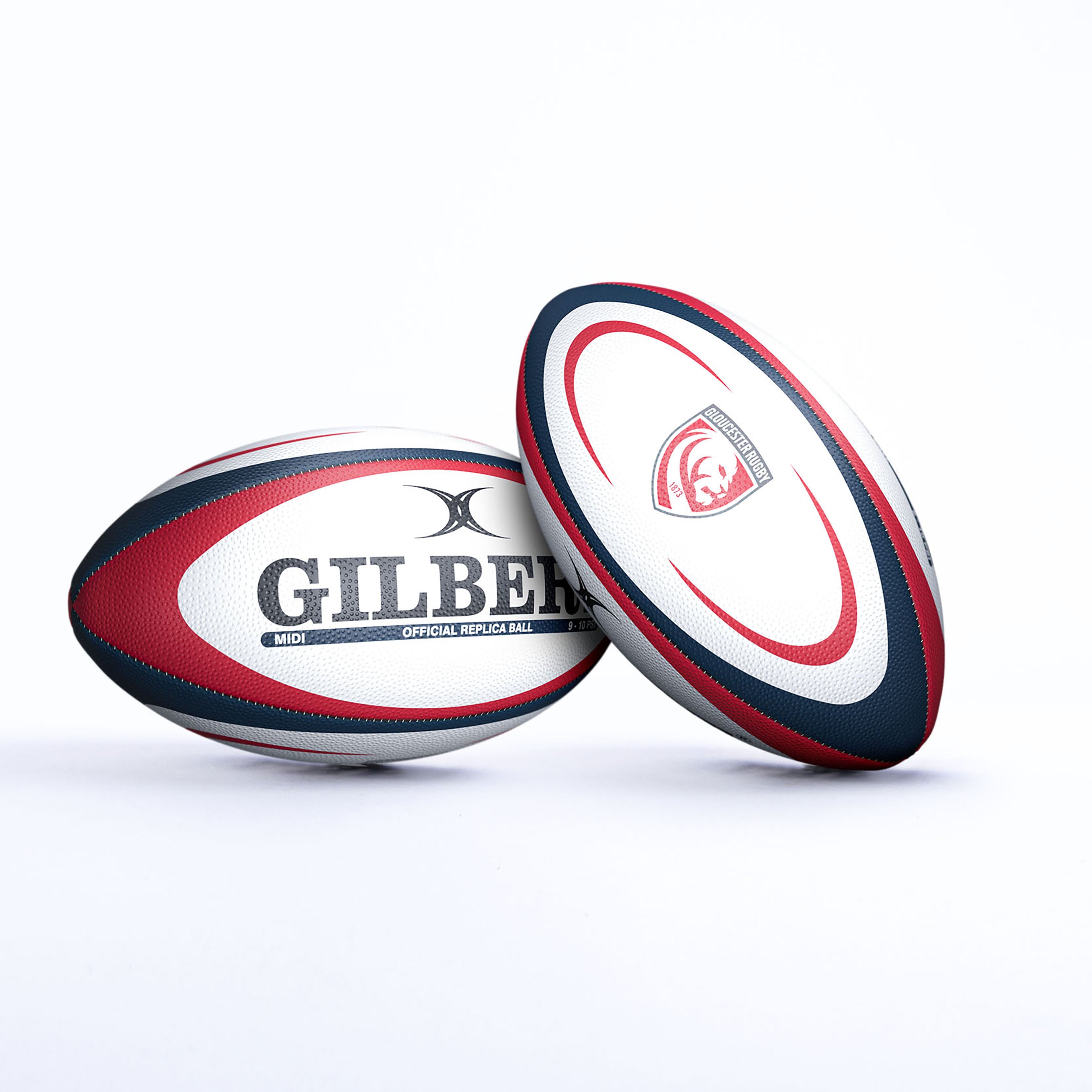 gilbert-rugby-gloucester-rugby-replica-ball-pallone-replica-premiership image 7