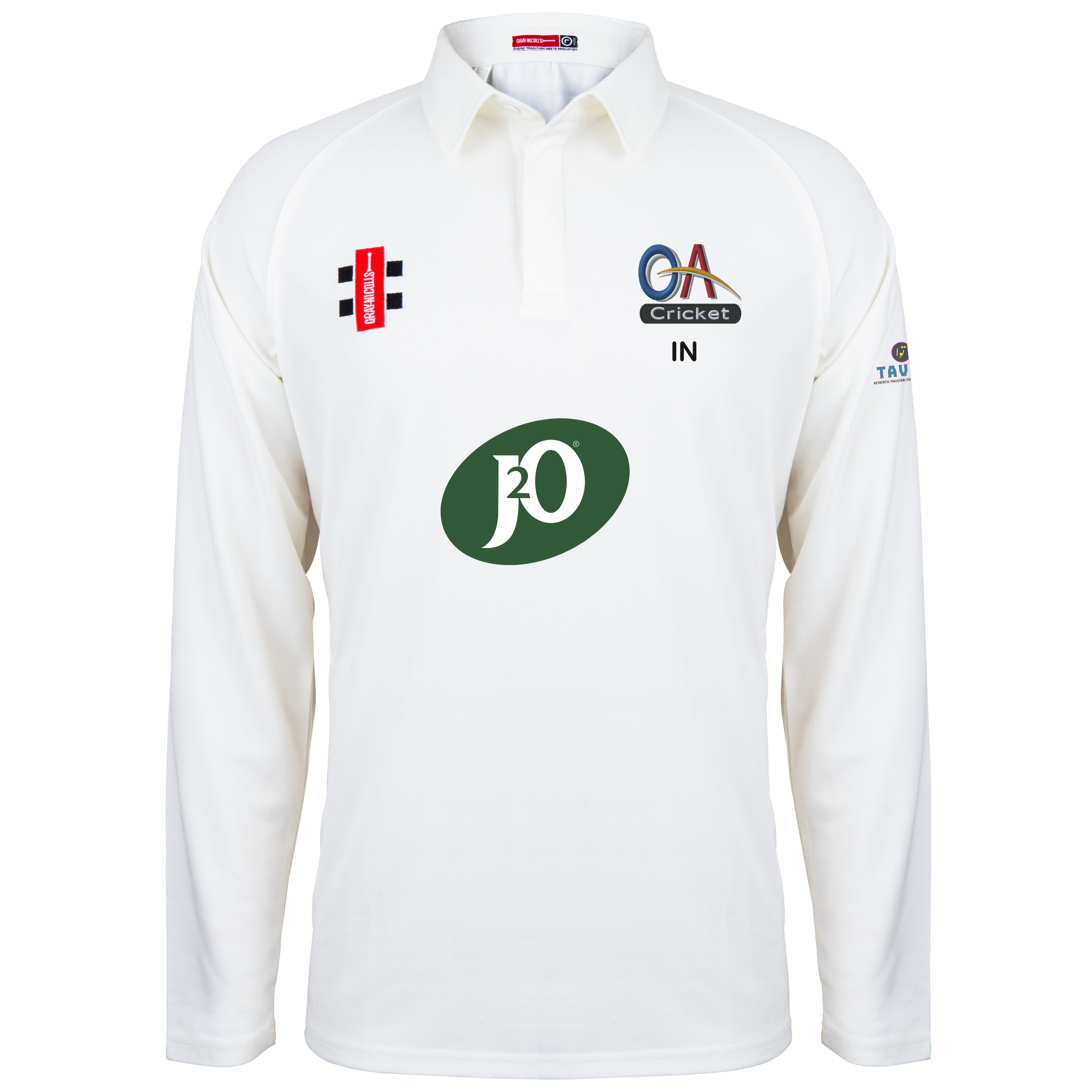 gray-nicolls-matrix-v2-maglia-cricket-manica-lunga-senior-old-albanian-cc-avorio image 1