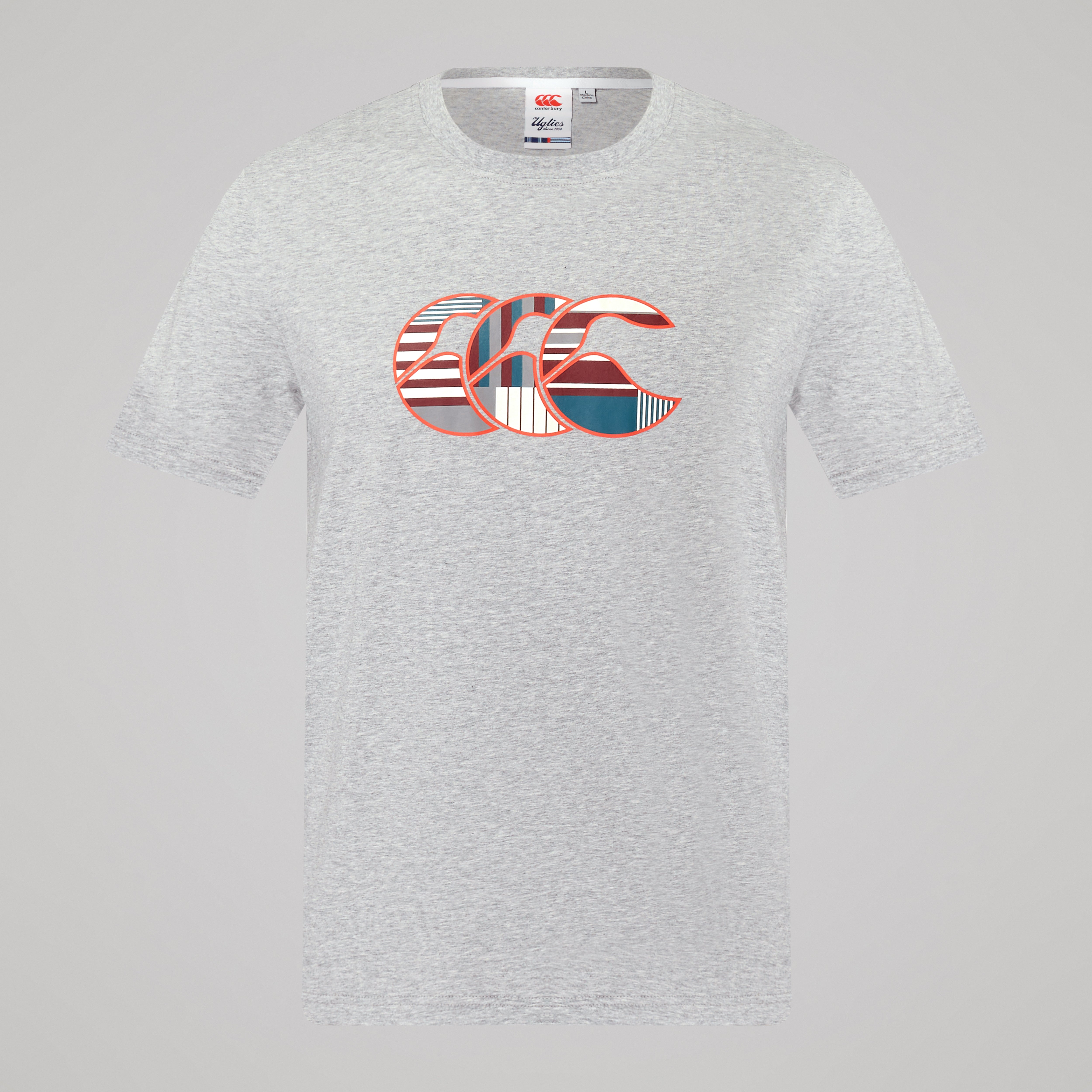 canterbury-uglies-logo-t-shirt-uomo-grigia image 1