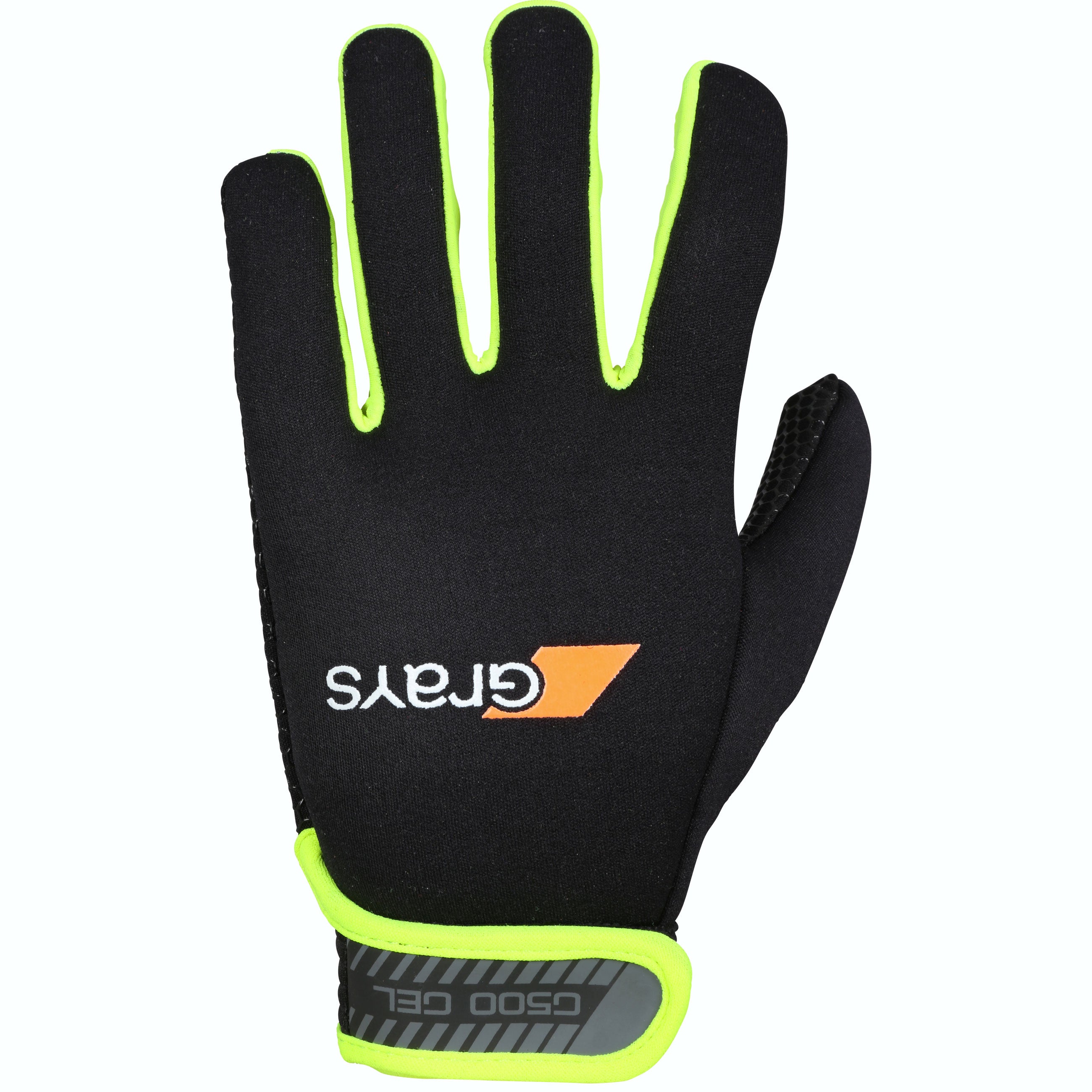 grays-g500-guanti-in-gel-hockey-nero-fluo image 1