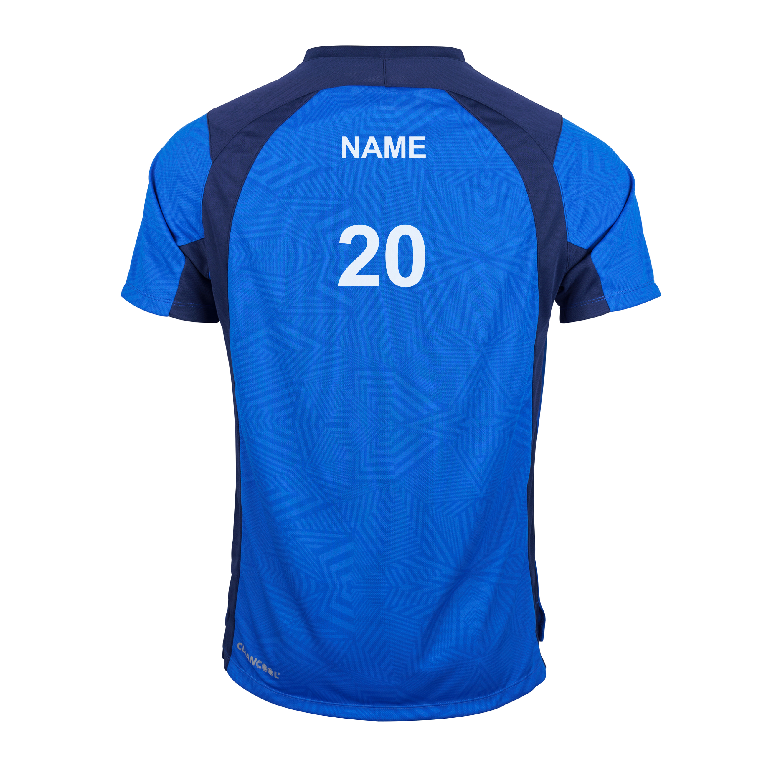 gray-nicolls-sunbury-cc-junior-pro-t20-maglia-m-c-royal-navy-con-iniziali image 2