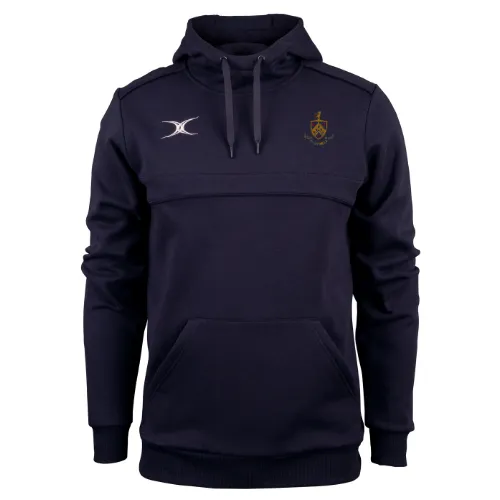 gilbert-rugby-old-crossleyans-rufc-adulto-felpa-cappuccio-photon-blu-navy image 1