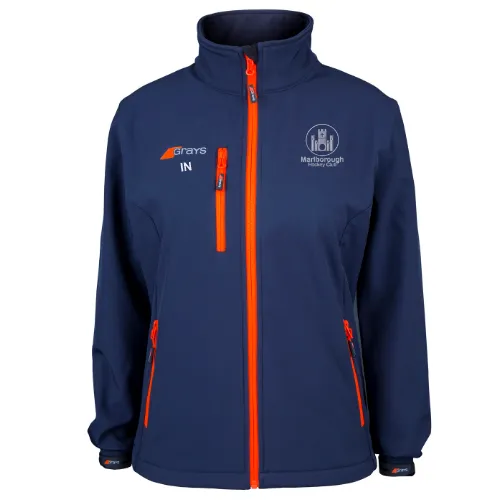 grays-marlborough-hc-radius-soft-shell-jacket-dark-navy-donna-adulta-hockey image 1