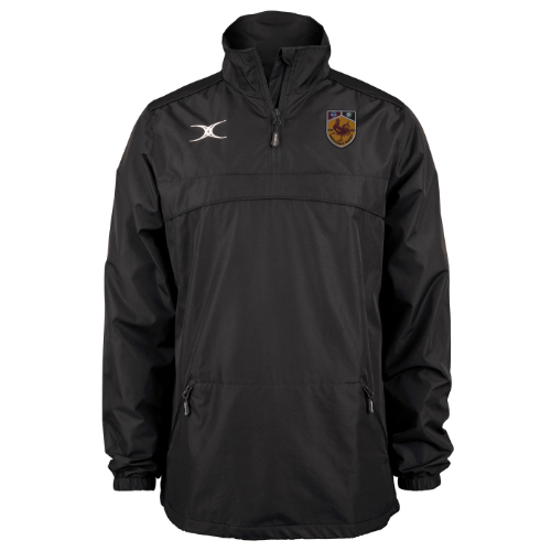 gilbert-rugby-harrogate-rufc-child-photon-giacca-1-4-zip-nero image 1
