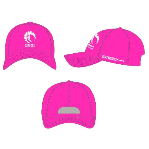 gray-nicolls-cricket-scotland-classic-cap-rosa-senior image 1