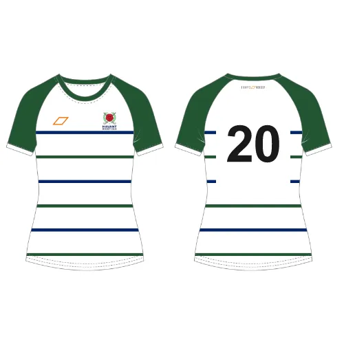 grays-havant-hc-atlas-maglia-gara-donna-manica-corta-bianco-verde image 1