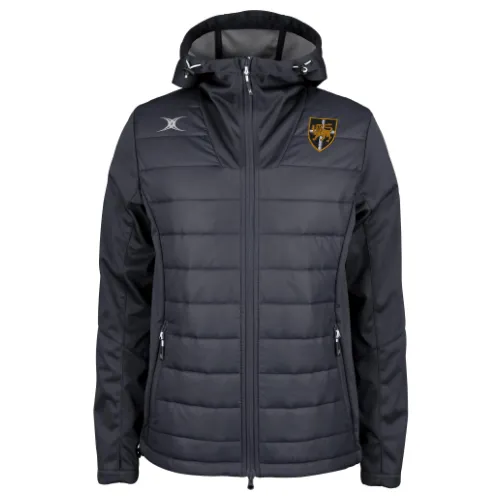 gilbert-rugby-esher-rfc-uomo-giacca-full-zip-pro-active-nera image 1
